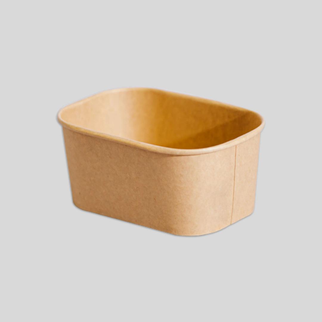 kraft-rectangular-paper-bowl-1000ml-with-lids-50-pcs