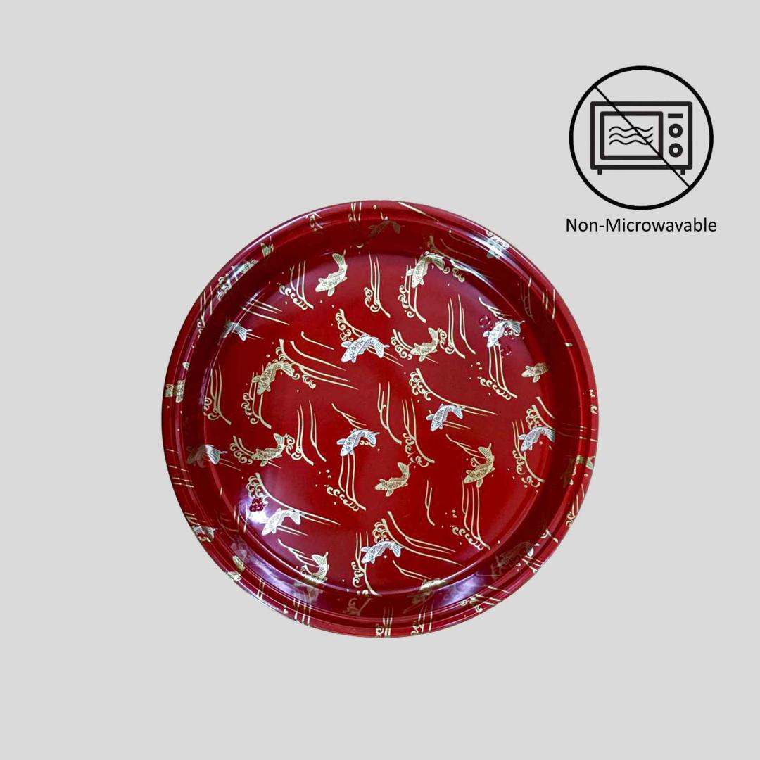 ok-4-round-party-platters-with-lids-red-yinyu