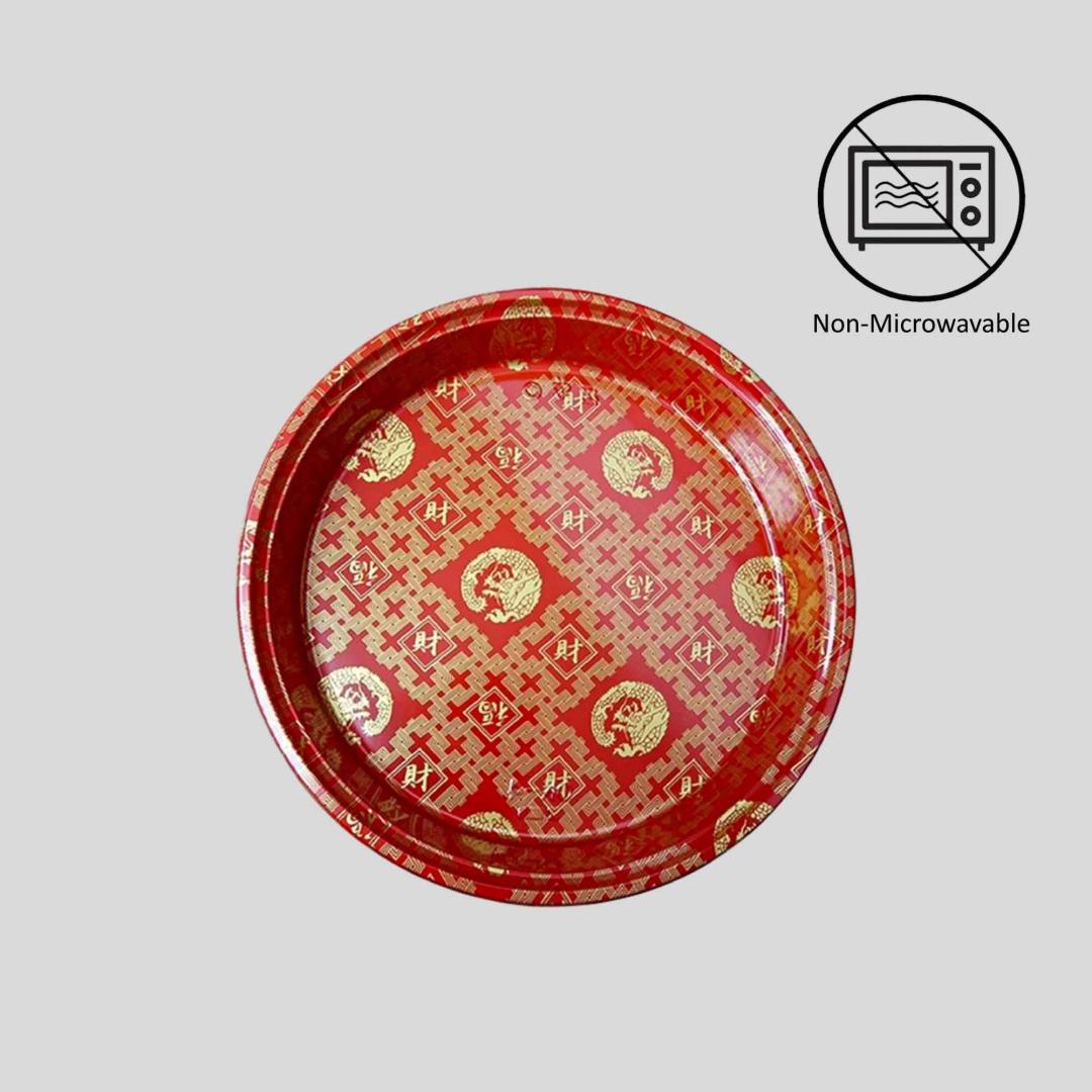 ok-5-round-party-platters-with-lids-red-china