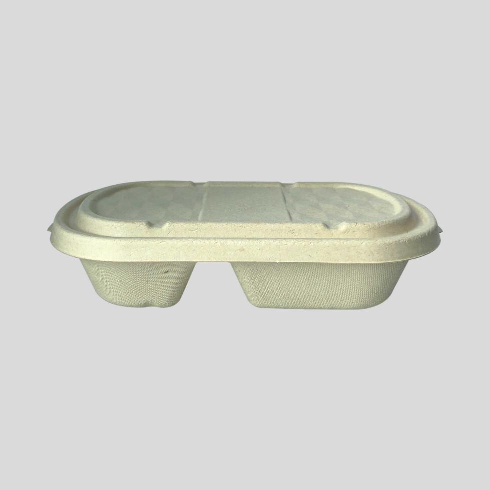 850ml-2-compartment-oval-container